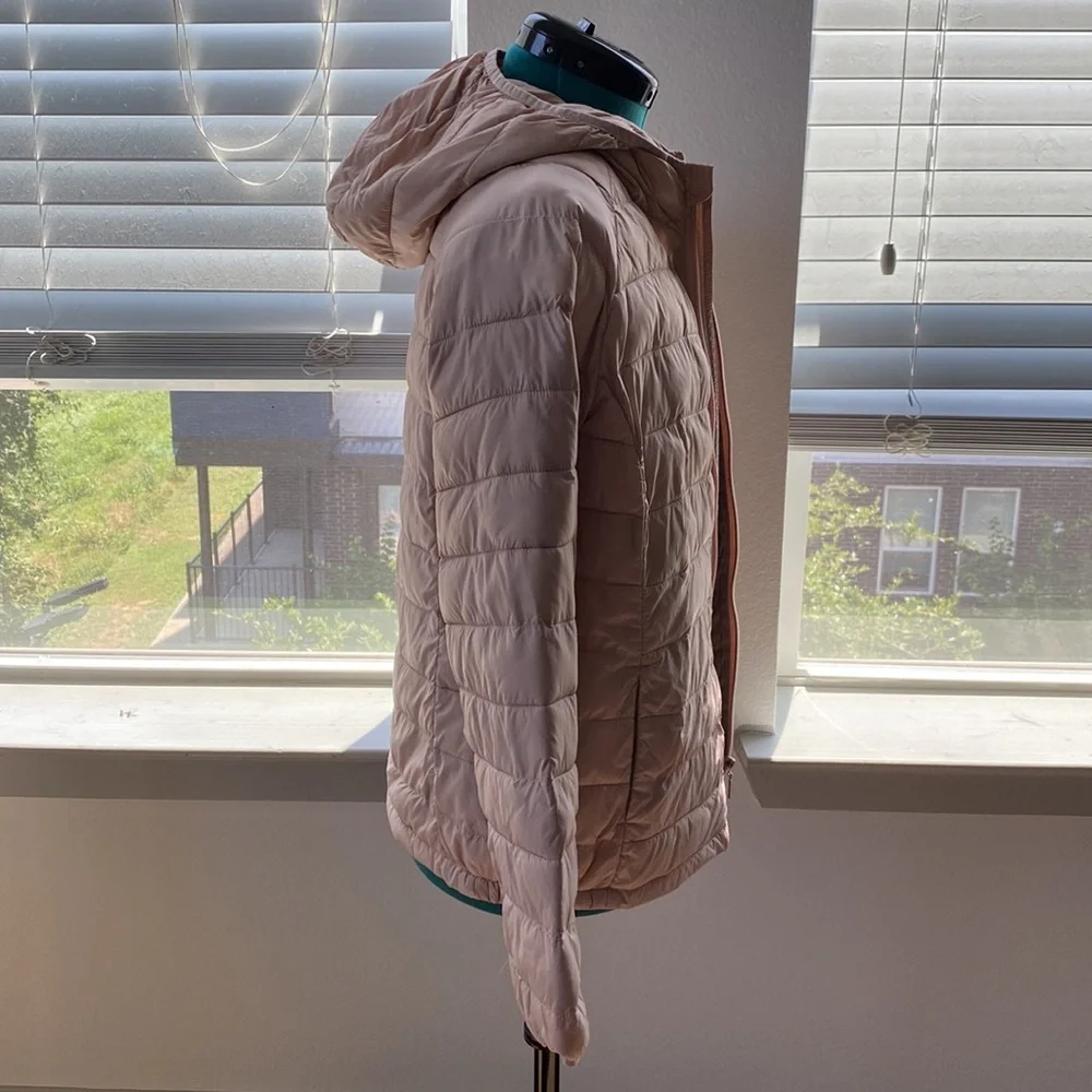 Sybilla outerwear light pink puffer coat - Picture 5 of 10